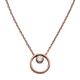 Skagen Necklace for Women Kariana, 14.6 mm x 14.6 mm x 3.6 mm Pendant Rose Gold Stainless Steel Necklace, SKJ0850791