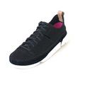 Clarks Women's Trigenic Flex Low Top Sneakers, Black Black Nubuck, 4.5 UK