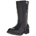 HARLEY-DAVIDSON Ladies Mid Calf Biker Boots Baisley - Black Leather - UK Size 3.5 - EU Size 36 - US Size 5.5