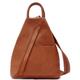 Handbag Bliss Womens Vera Pelle Super Soft Italian Leather Backpack Rucksack Convertible Shoulder Bag Medium Light Tan