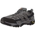Merrell Men's Moab 2 Waterproof Hiking Shoe, Granite, Size 10.0 US / 9.5 UK US