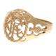 Rangers F.C. 9ct Gold Crest Ring Large Official Merchandise