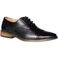 Paisley of London, Oxford Shoe, Boys Smart Formal Wedding Shoes, Matt Black, 2 UK