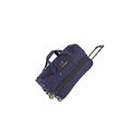 Travelite 2-Wheel Trolley Travel Bag Size. S with Expansion Pleat, Luggage Series Basics: Soft Luggage Travel Bag with Wheels with Extra Volume, 55 cm, 51 liters (Expandable to 64 liters)