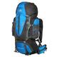 HWJIANFENG Backpack for Outdoor Sports Hiking Traveling Trekking Camping Waterproof Mountaineering Ultralarge Capacity Internal Frame Men Women 80L+5L Blue