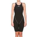 Arena Women's Powerskin St 2.0 Open Back Swimming competition suit, Black, 30 UK