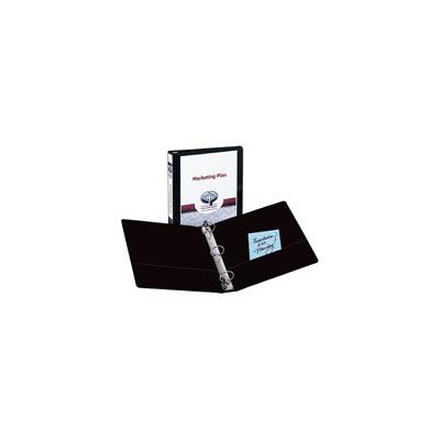 Avery 1.5 in. Showcase Round-Ring View Binder - Black