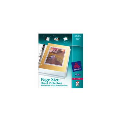 Avery Page-Size Sheet Protectors - Nonglare 50 Pack
