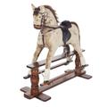 MJmark STRAWBERRY ROAN LUXURIOUS VERY LARGE Rocking Horse SATURN PINTO from