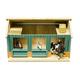 Kids Globe Wooden Horse Stable with Workshop and 2 Loose Boxes