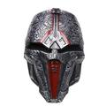 Cosplay Costume Mask Dark Gray Resin Helmet Movie Fancy Dress Replica for Adult Halloween Accessories