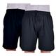 Espionage Big Mens Chico Twin Pack Cotton Lightweight Lounge Wear Jersey Shorts Multipack Sizes 2XL 3XL 4XL 5XL 6XL 7XL 8XL, Size : 2XL Navy Blue