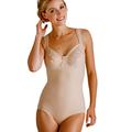 Miss Mary of Sweden Lovely Lace Shaping, Women's Non-Wired Cotton Body Beige