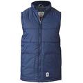 Duke D555 Mens King Size Heavy Padded Shaun Gilet Navy - 5XL