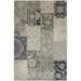 Gray/White 46.06 x 0.32 in Area Rug - Winston Porter Harris Floral Ivory/Gray Area Rug Polypropylene | 46.06 W x 0.32 D in | Wayfair