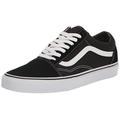 Vans Old Skool Kids Youth Lace Canvas Shoes 12/30 Black Suede/White