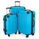 Spree - Koffer-Set, (S,M & L) Cyanblau, HK-1203-R2-CB