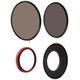 WonderPana 145 Neutral Density Kit - 145mm Filter Holder, Lens Cap, ND16 and ND32 Filters for the Sigma 14mm f/2.8 EX HSM RF Aspherical Ultra Wide Angle Lens (Full Frame 35mm)