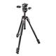 Manfrotto MK290XTA3-3W Digitale Film/Kameras 3Bein(e) Schwarz Stativ - Stative (70,7 cm, 2,52 kg, 147,5 cm, Aluminium, Schwarz)