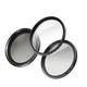 Walimex Pro Filter Starter Komplett-Set (Durchmesser 62mm, MC inkl. Polfilter, UV Filter und ND Fader Graufilter)