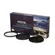 Hoya Digital Filter Kit (37mm) inklusiv Cirkular Polfilter/ND-Filter (NDx8)/HMC-C, UV-Filter YKITDG037 Schwarz