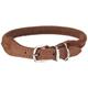 Karlie Halsband Buffalo aus Leder, rund, Länge 32 cm, Breite 6 mm