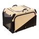 Hunter Hundetransportbox, S, beige/schwarz