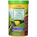 Sera 00396 granugreen 1000 ml - Das ballaststoffreiche Granulat für kleinere Pflanzenfressende Cichliden