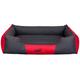 Hundebett Hundesofa Hundekorb Tierbett Verschiedene Größen und Farben Cordura Comfort (XXXL - 140x115x25, 9 - rot mit grau)