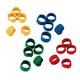 Kerbl Spiralring 12mm, Kunststoff, farblich sortiert, 100St./Pack