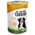 Yarrah Bio Hundefutter Pate Huhn, Spirulina, Seetang 400 g, 12er Pack (12 x 400 g)