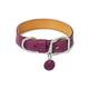 Ruffwear Hundehalsband aus Leder, Mittelgroße bis große Hunderassen, Größenverstellbar, Größe: 43-51 cm, Violett (Wild Plum Purple), Timberline Collar, 2590-5501720