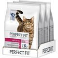 Perfect Fit Katzenfutter Trockenfutter Adult 1+ für erwachsene Katzen, 3 Beutel (3 x 2,8 kg)