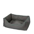 D&D 671-428894 Tierbett Domino 70, dunkle grau / minze, 60 x 70 x 25 cm