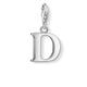 Thomas Sabo Damen Charm-Anhänger D Buchstabe Charm Club 925 Sterling Silber 0178-001-12