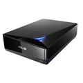 ASUS BW-16D1H-U Pro externer Blu-Ray Brenner (12x BD-R, 16x DVD±R, 12x DVD±R DL, 5x DVD-RAM, USB 3.0) inkl. Cyberlink PowerDVD 12 & Power2Go 8, schwarz