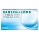 Bausch + Lomb Ultra, sphärische Premium Monatslinsen, Kontaktlinsen weich, 6 Stück BC 8.5 mm / DIA 14.2 / -1.25 Dioptrien