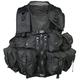 Mil-Tec Mixte Gilet Tactical Noir (9 Poches) Veste, Noir, Taille unique EU