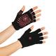 Gaiam Yoga-Handschuhe Grippy Yoga Gloves, Black/Pink, 05-57125