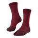 FALKE Damen Wandersocken TK2 Explore Wool W SO Wolle antiblasen dick 1 Paar, Rot (Scarlet 8280), 35-36