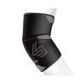 Shock Doctor Erwachsene Ellbogenschützer Ellbogen Kompressionsbandage, Black, XXL, 831-BK