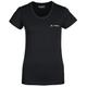 VAUDE Damen T-shirt Women's Brand Shirt, Black, 34, 050960100340