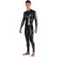 Cressi Triton Man All In One Swim Wetsuit 1.5mm - Neopren 1.5 mm High Density Glide Skin Einteiliger Schwimm-Neoprenanzug, Schwarz/Fluogrün, XL, Herren