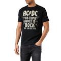AC/DC Herren T-Shirt, Rock (04), 10-L