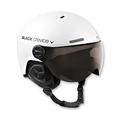 Black Crevice Erwachsene Skihelm Gstaad, weiß Carbon, S, BCR143921-WCB-0