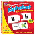 Fun to Know TREND ENTERPRISES INC T-36010 PUZZLESPIELE UPPERCASE & LOW ERCASE ALPHABET