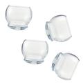 Normann Copenhagen 120800 Wackelglas 4-er Set, Höhe: 8 x Durchmesser: 9 cm, 25 cl