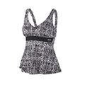 BECO BECO Tankini-Oberteil-36191 Tankini-Oberteil Weiß/Schwarz 42