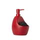 Umbra 330750-505 Joey Seifenspender und Scrubbyhälter 740 ml rot