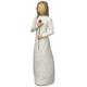 Willow Tree 26112 Figur Liebe, Kunstharz, natur, 3,8 x 3,8 x 22,9 cm